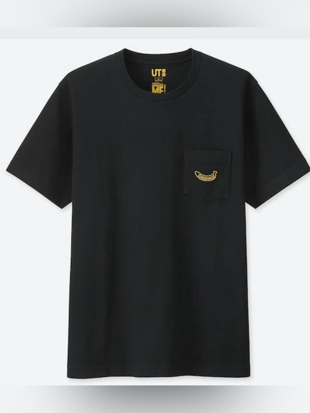 UNIQLO X PIETER CEIZER  UT OVERSIZED GOING BANANAS EMBROIDERED ON POCKET
